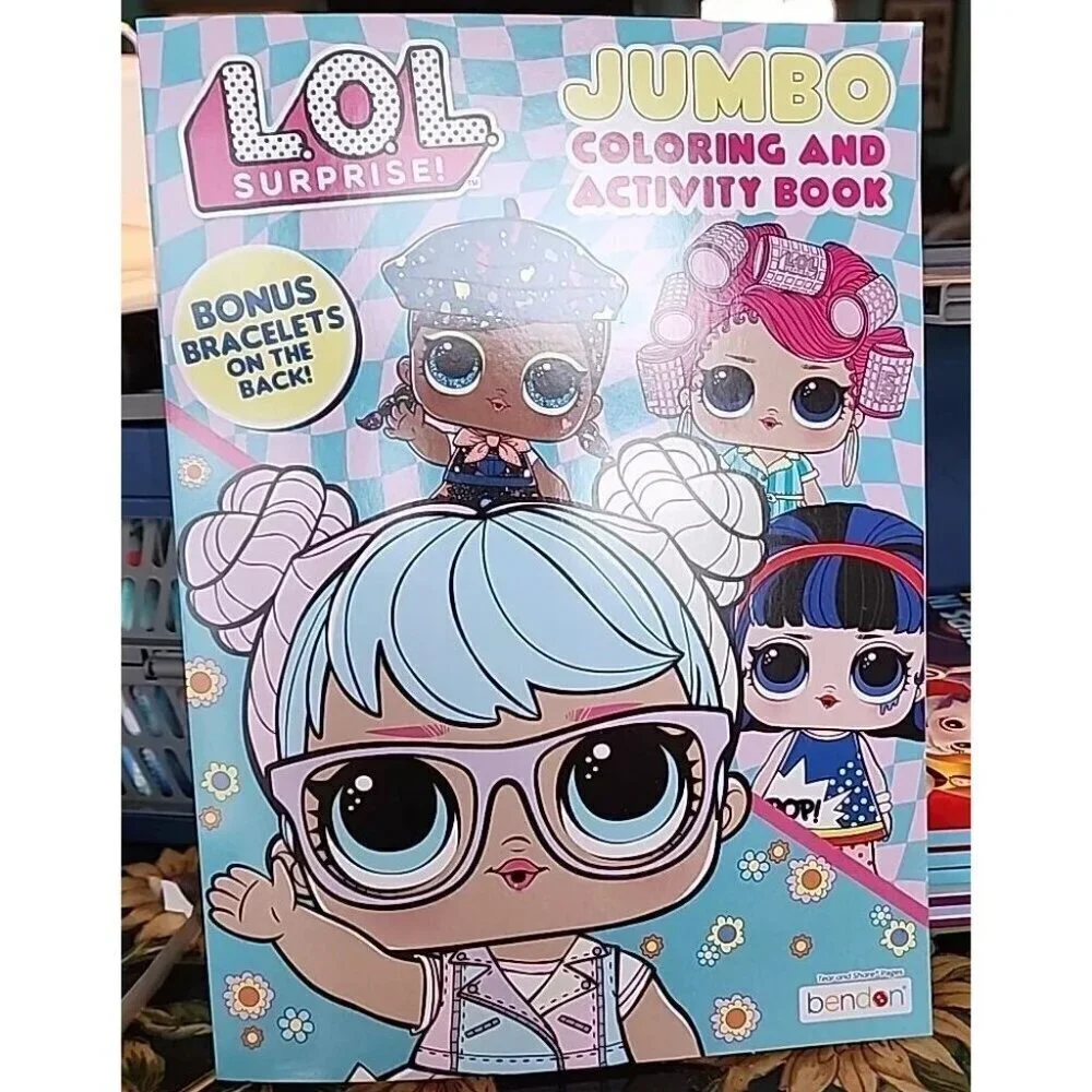 New Lol Surprise Coloring and Activity Book